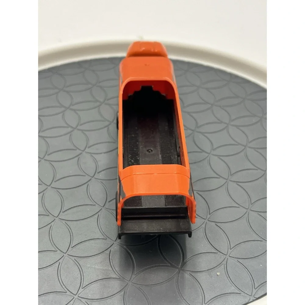 Hot Wheels Super Rigs Big Rig Heat FKW92 Orange #8 Car Hauler 2019 Loose